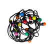 Verlichtingssnoer kleur (20m)